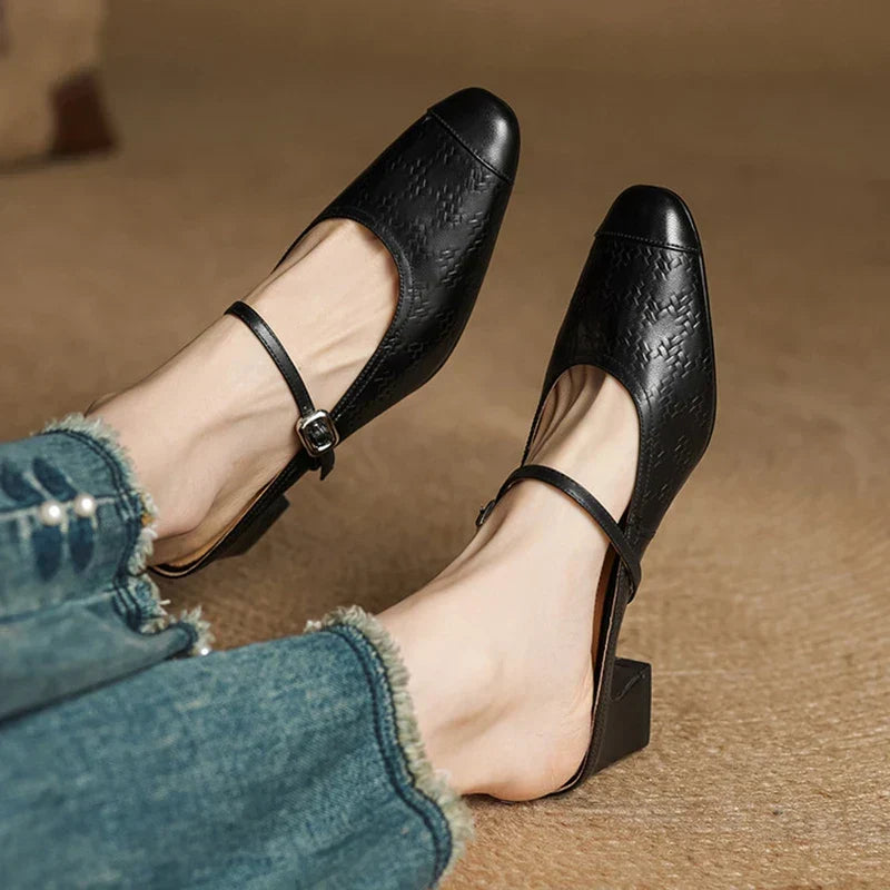 Berla Genuine Leather Mules