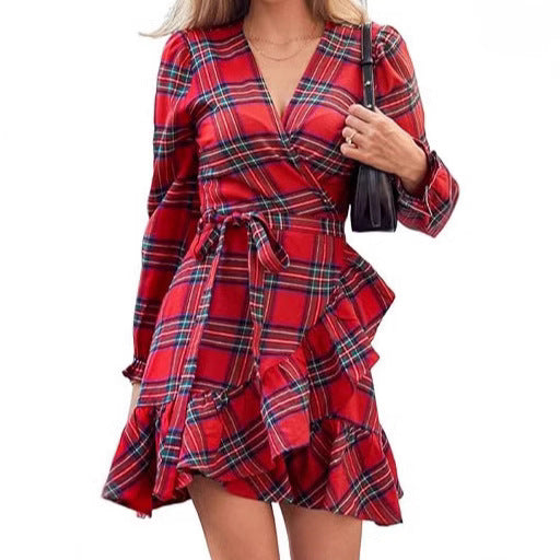 EMILY™ - Plaid Mini Dress