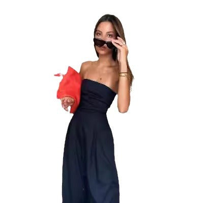 VELORA™ - Luxe Strapless Jumpsuit