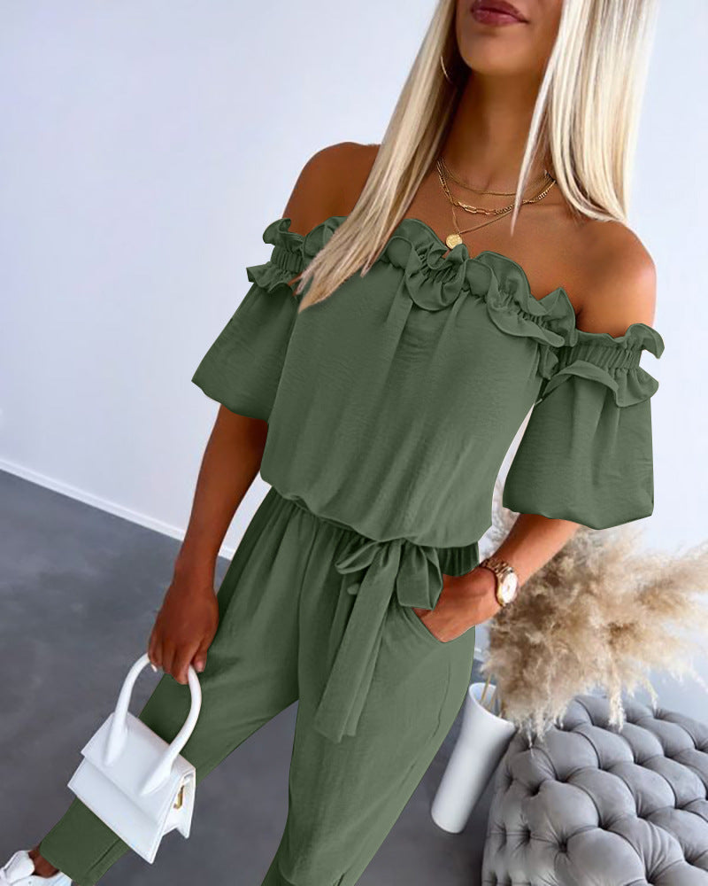 CAMILA™ – Tie-Waist Jumpsuit
