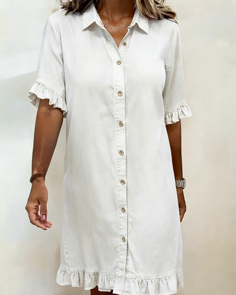 Linea Aarhus™ | Relaxed Dress with Soft Ruching