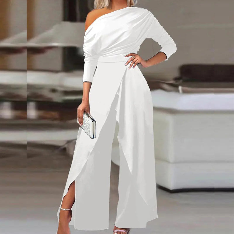 RANA™ -  Split Hem Jumpsuit