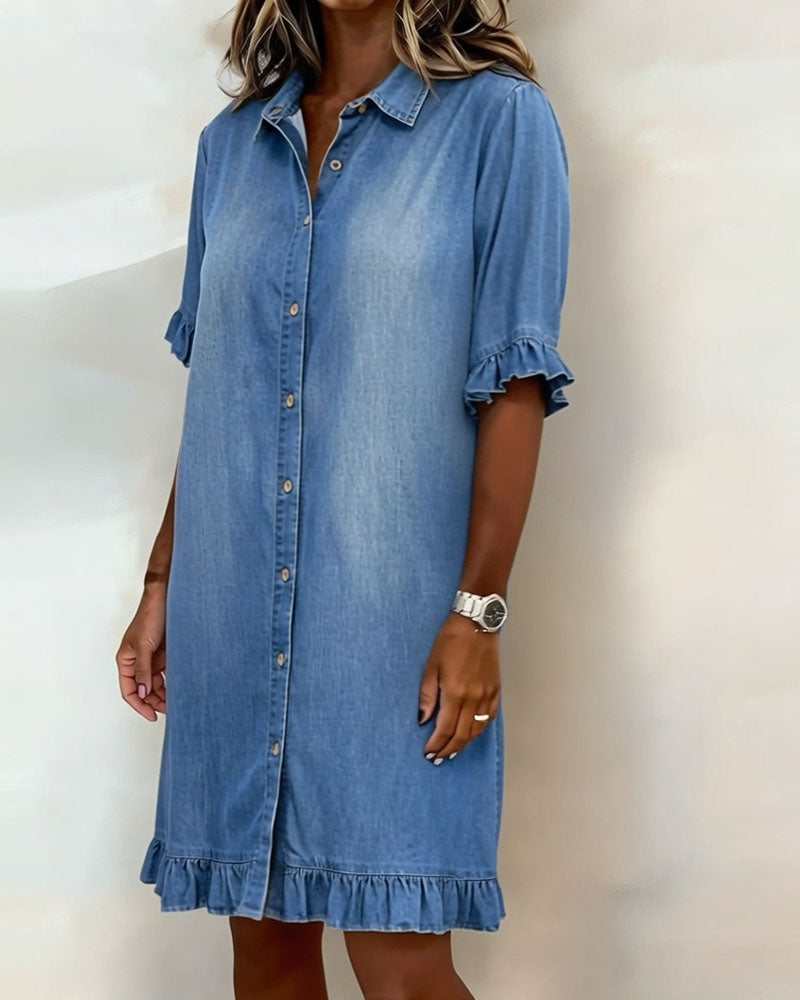 Linea Aarhus™ | Relaxed Dress with Soft Ruching