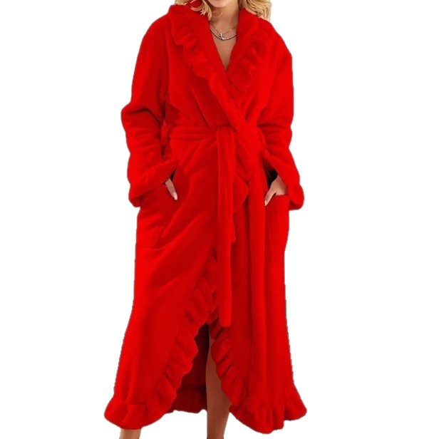 HEXA™ - Classy Ruffle Hem Robe