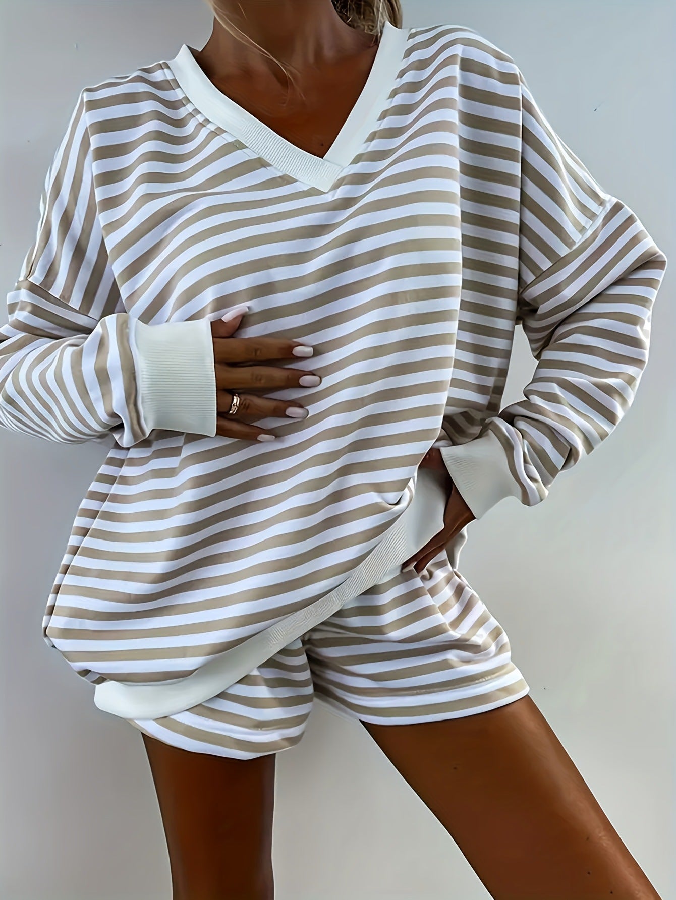 NOLANI™ – Relaxed Striped Lounge Set