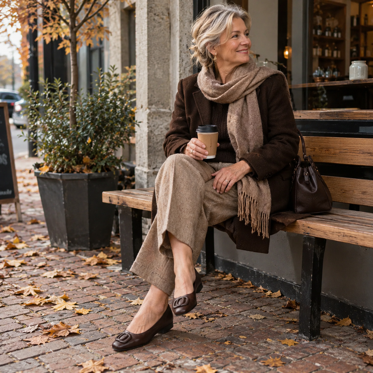 Chloé | Erin Leather Square-Toe Flats