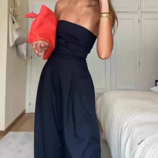 VELORA™ - Luxe Strapless Jumpsuit