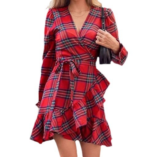 EMILY™ - Plaid Mini Dress